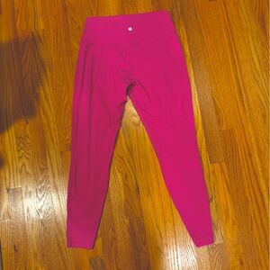 Lululemon Align High-Rise pants 28” almost new- size 12